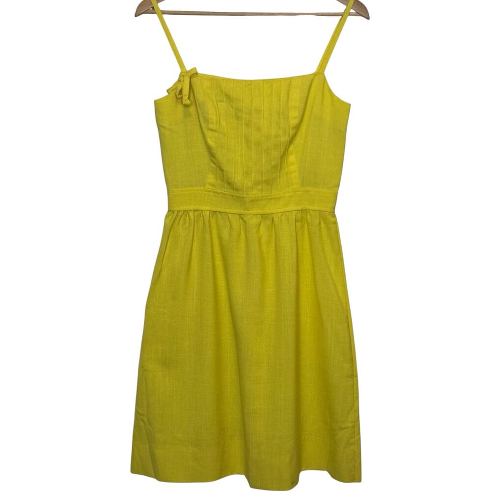 Malia Honolulu Size 10 Yellow Vintage Sun Dress